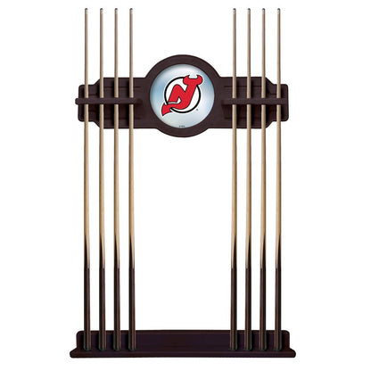 New Jersey Devils Cue Rack in English Tudor Finish