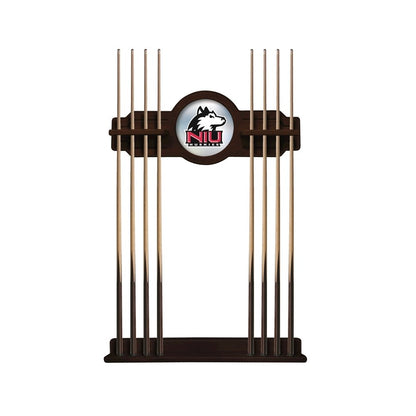 Northern Illinois Cue Rack in English Tudor Finish