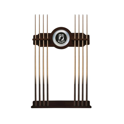 POW/MIA Cue Rack in English Tudor Finish