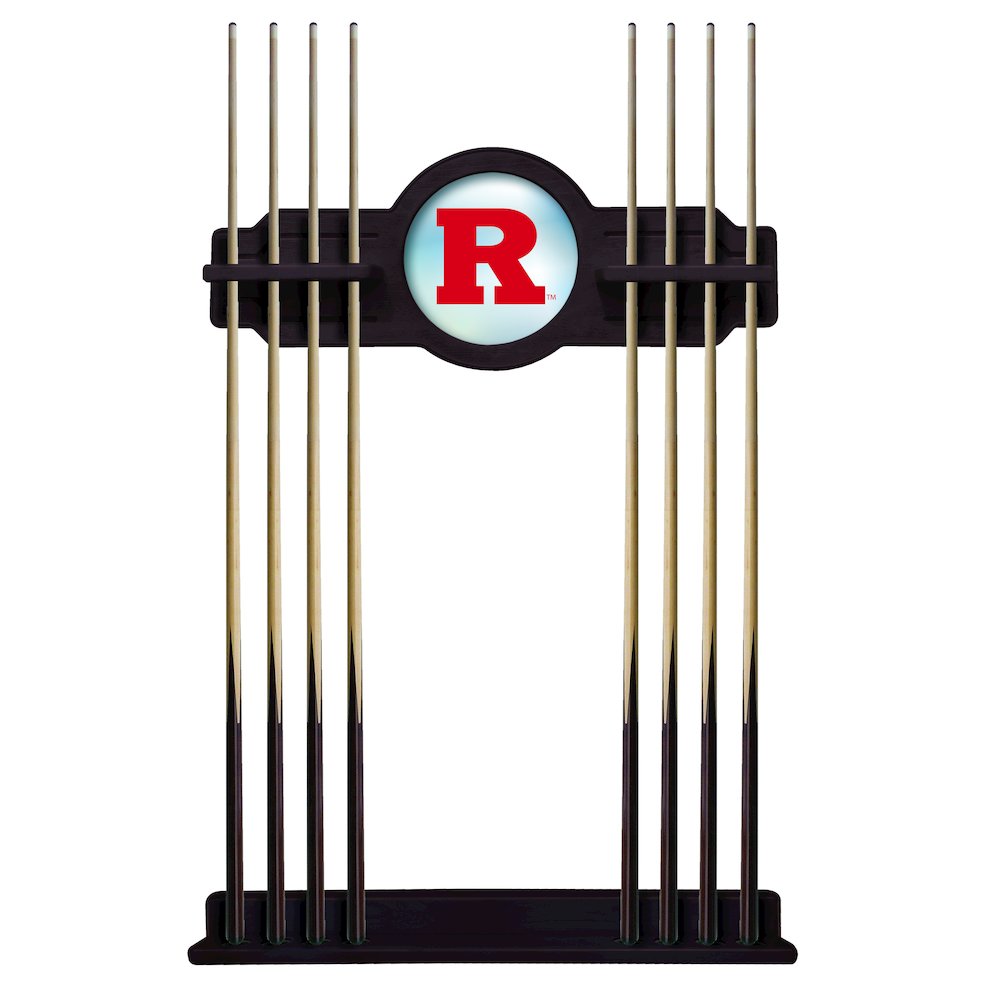 Rutgers Cue Rack in English Tudor Finish