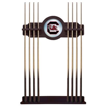 South Carolina Cue Rack in English Tudor Finish
