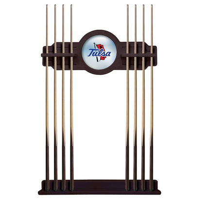 Tulsa Cue Rack in English Tudor Finish