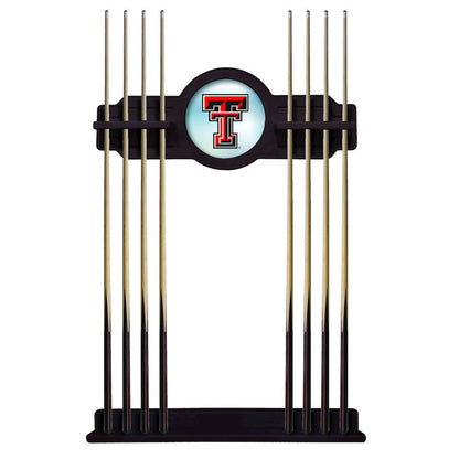 Texas Tech Cue Rack in English Tudor Finish