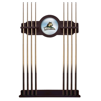 Wright State Cue Rack in English Tudor Finish