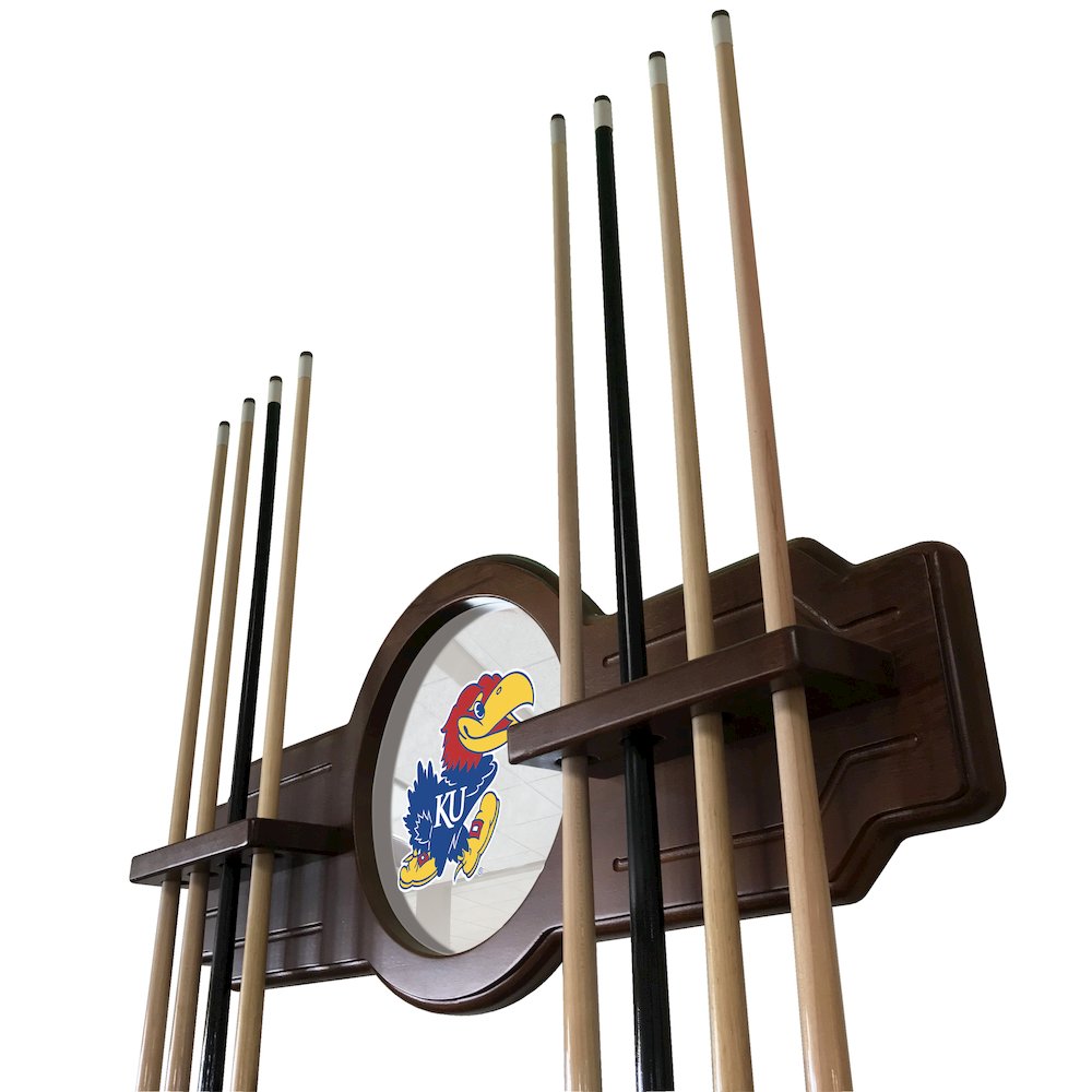 Kansas Cue Rack in Black Finish