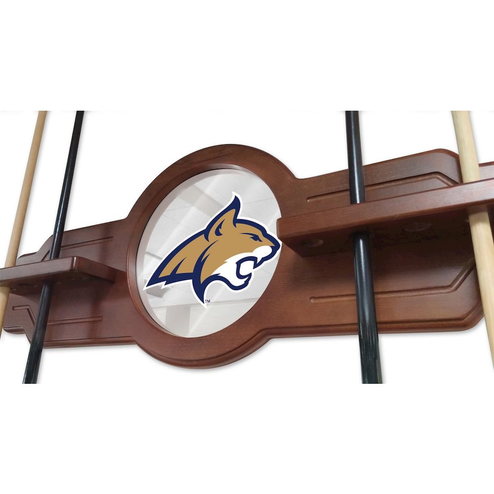 Montana State Cue Rack in Black Finish