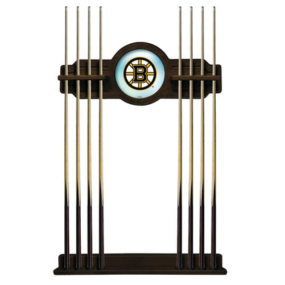 Boston Bruins Cue Rack in Chardonnay Finish