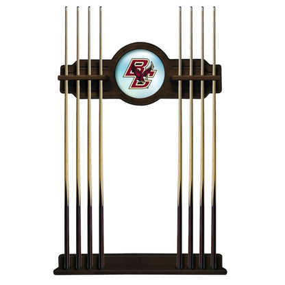 Boston College Cue Rack in Navajo Finish