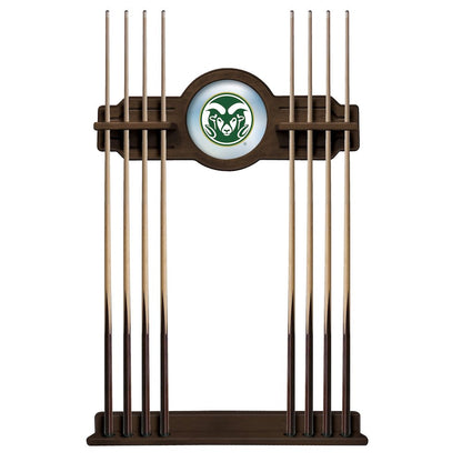 Colorado State Cue Rack in Navajo Finish