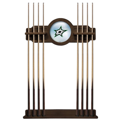 Dallas Stars Cue Rack in Chardonnay Finish