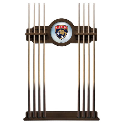Florida Panthers Cue Rack in Chardonnay Finish