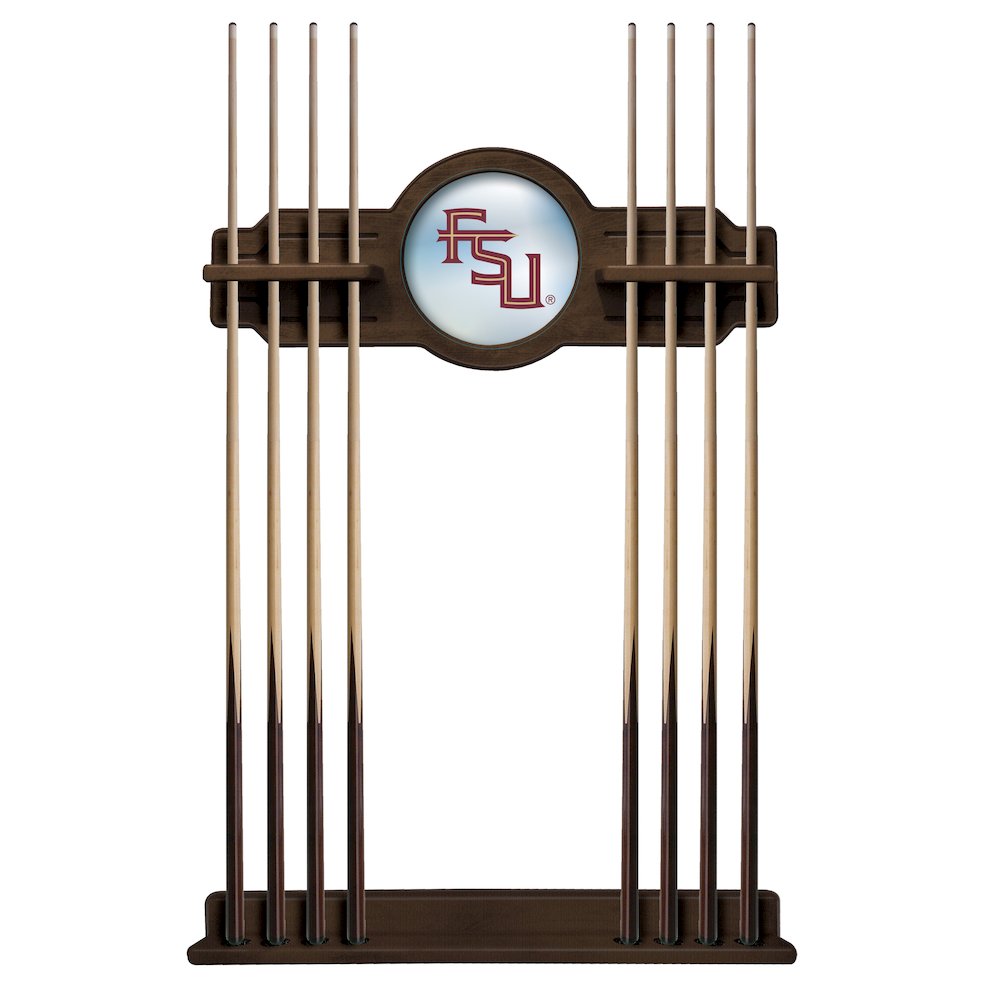 Florida State (Script) Cue Rack in Navajo Finish