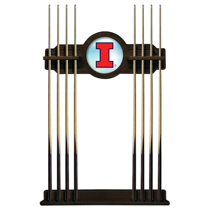 Illinois Cue Rack in Navajo Finish