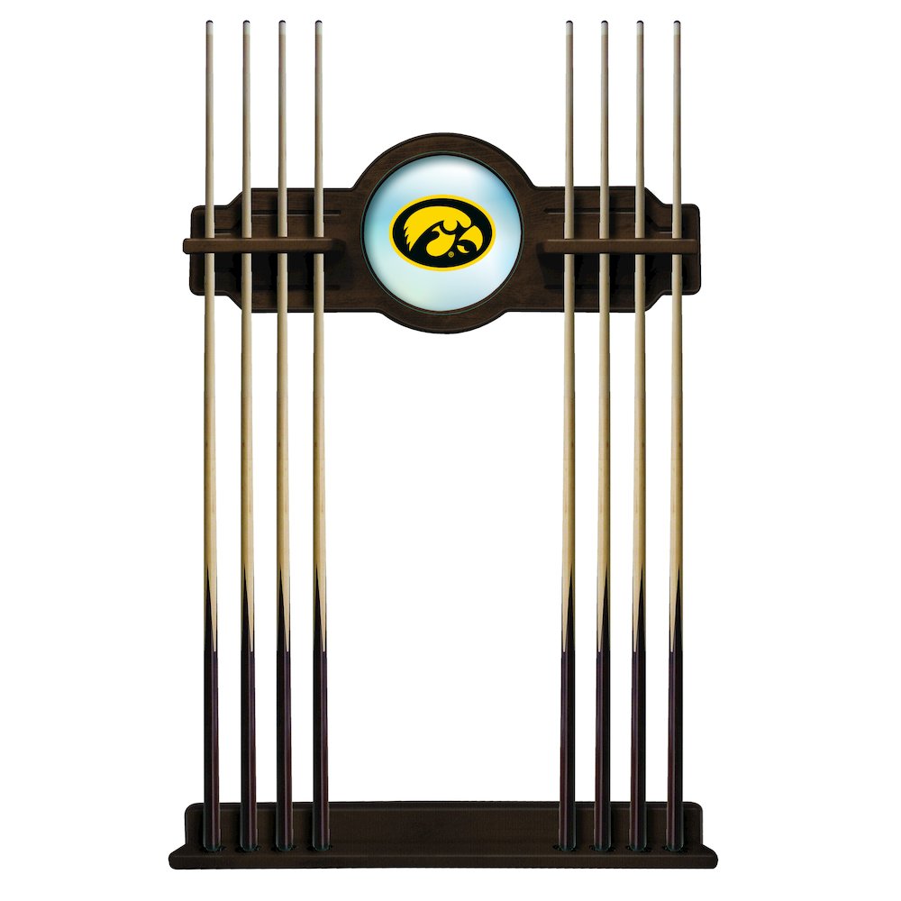 Iowa Cue Rack in Navajo Finish