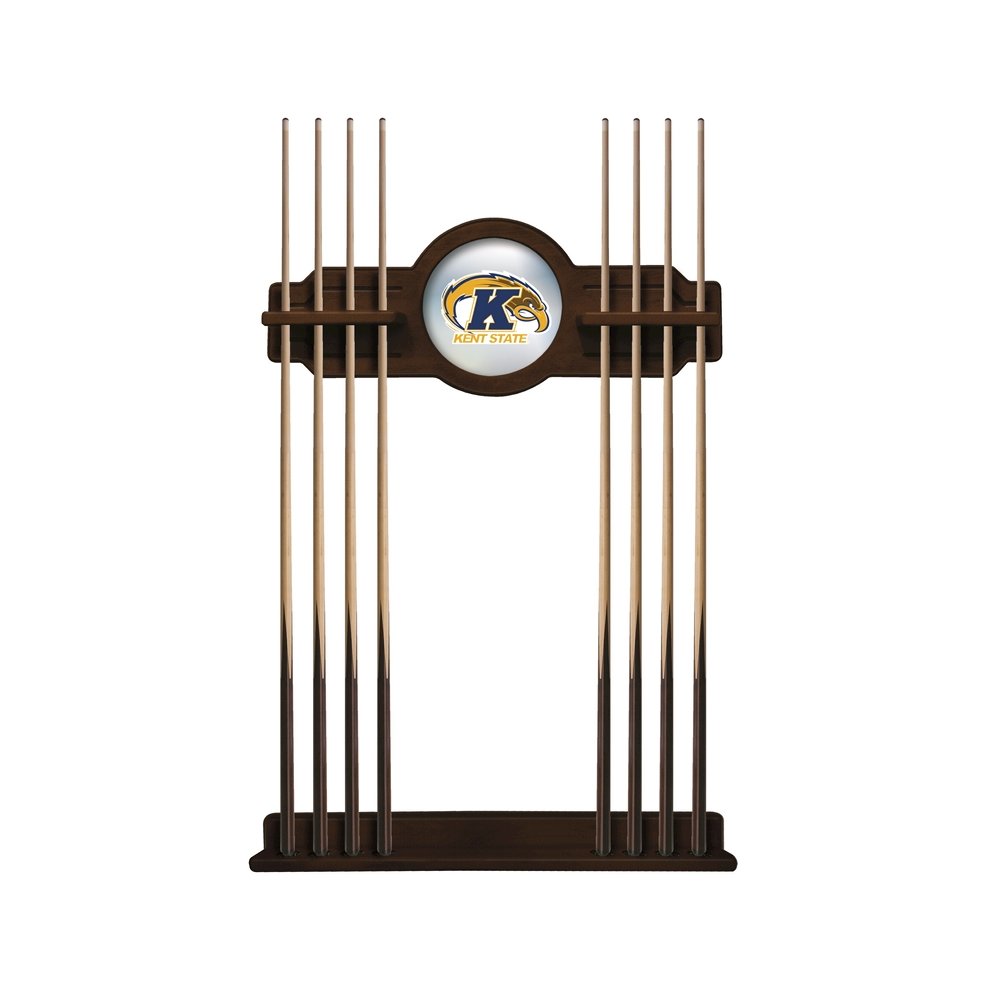 Kent State Cue Rack in Navajo Finish