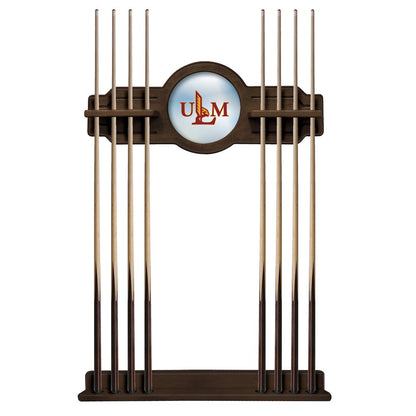 Louisiana-Monroe Cue Rack in Navajo Finish