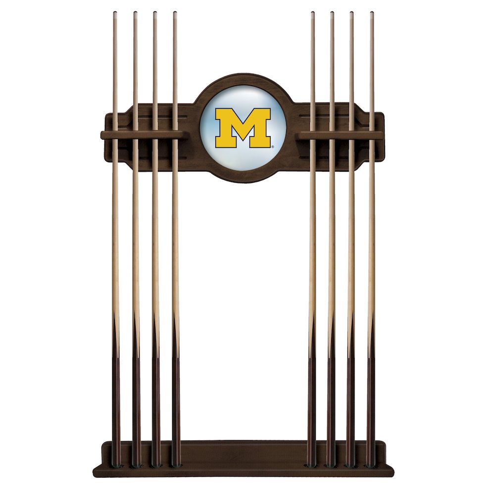 Michigan Cue Rack in Navajo Finish