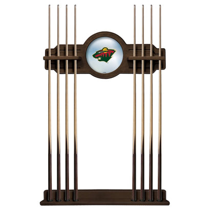 Minnesota Wild Cue Rack in Chardonnay Finish