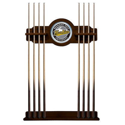 Michigan Tech Cue Rack in Navajo Finish
