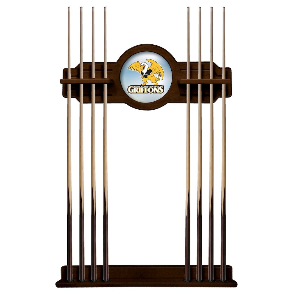 Missouri Western State Cue Rack in Navajo Finish