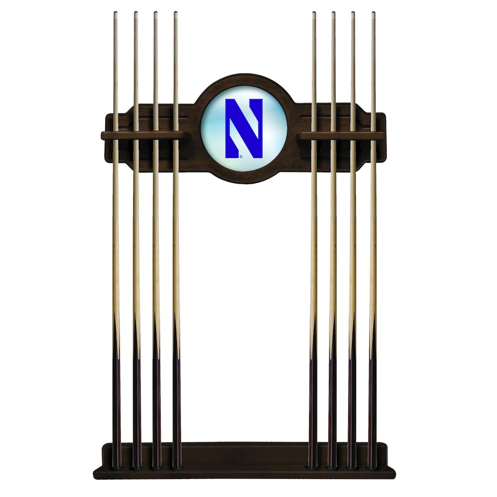 Northwestern Cue Rack in Navajo Finish