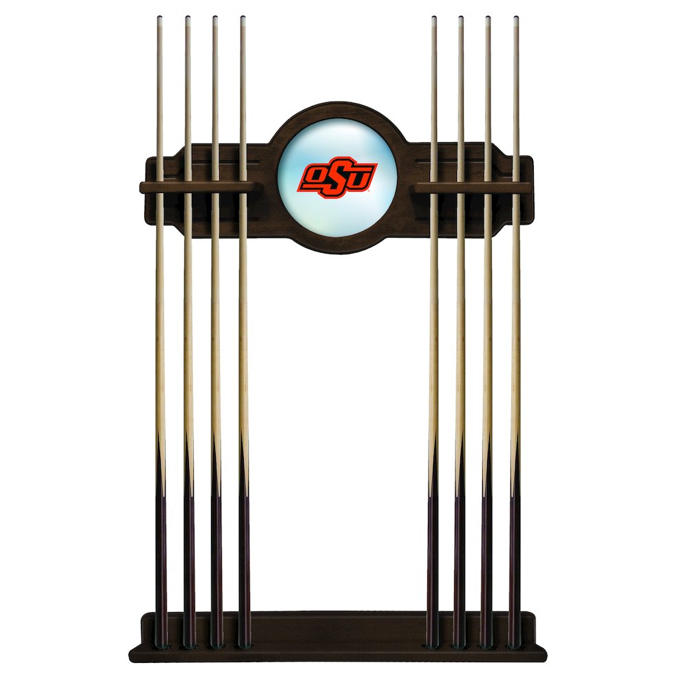 Oklahoma State Cue Rack in Navajo Finish