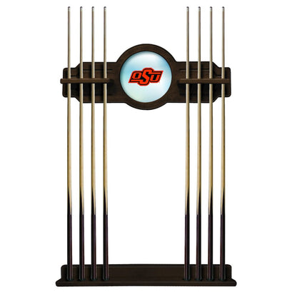 Oklahoma State Cue Rack in Navajo Finish