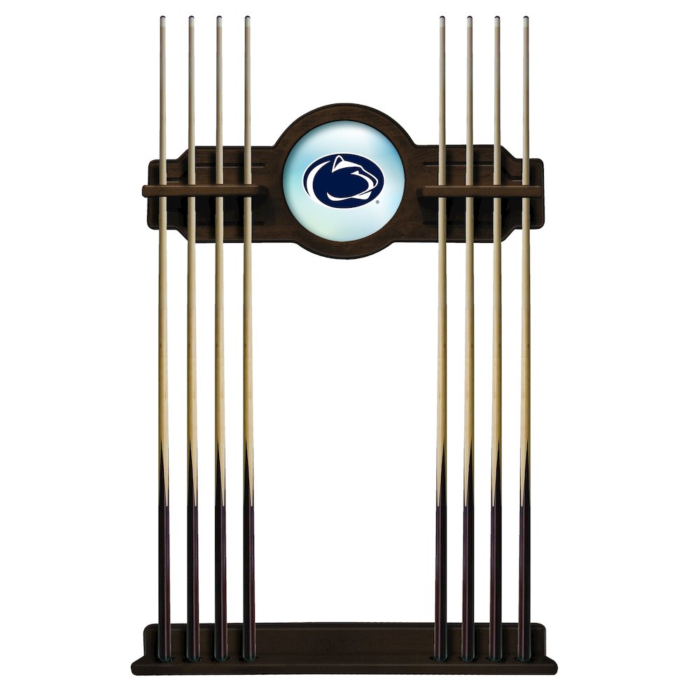 Penn State Cue Rack in Navajo Finish