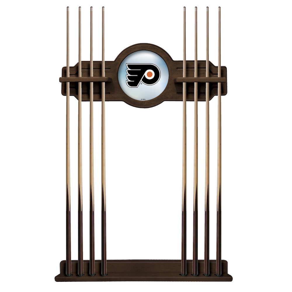 Philadelphia Flyers Cue Rack in Chardonnay Finish