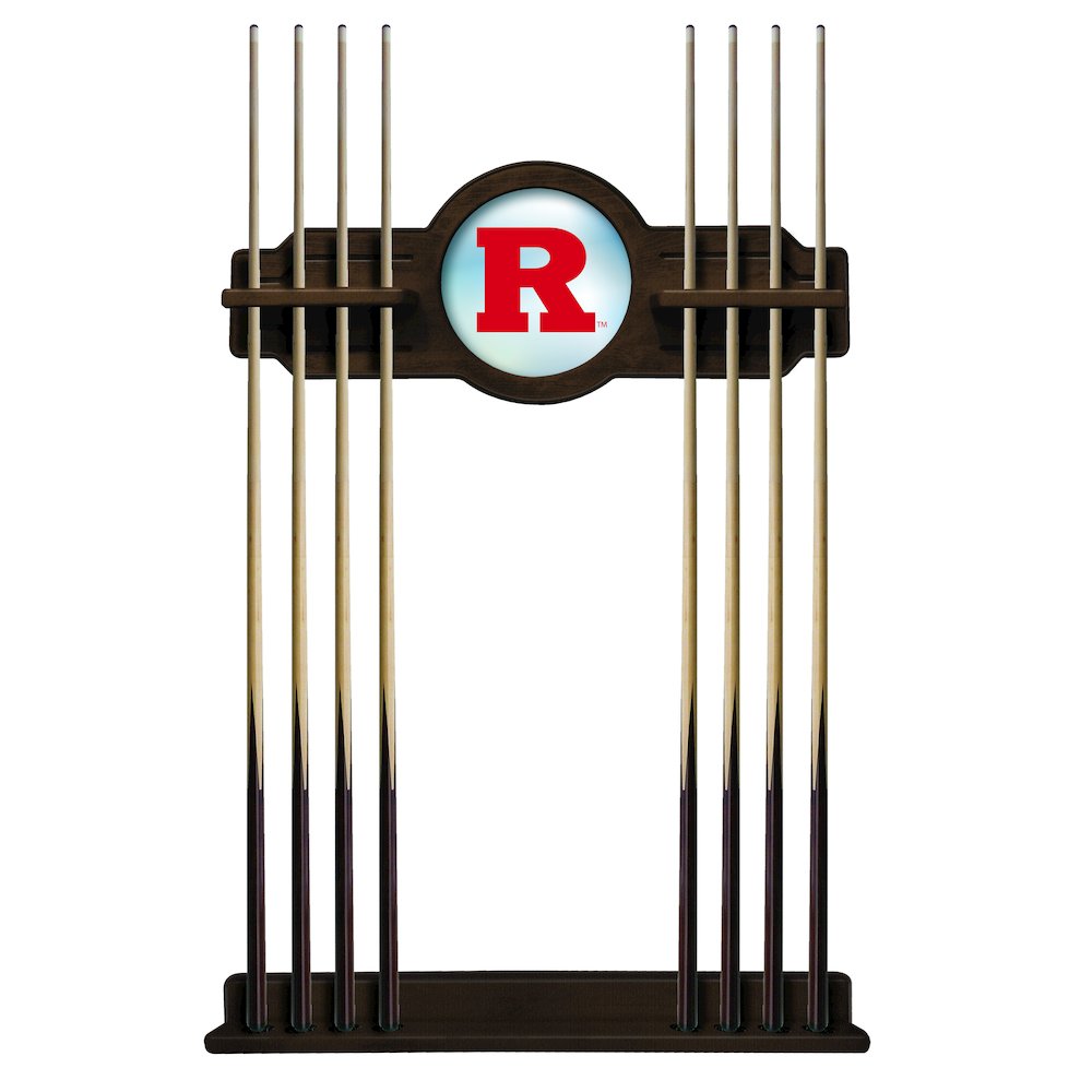 Rutgers Cue Rack in Navajo Finish