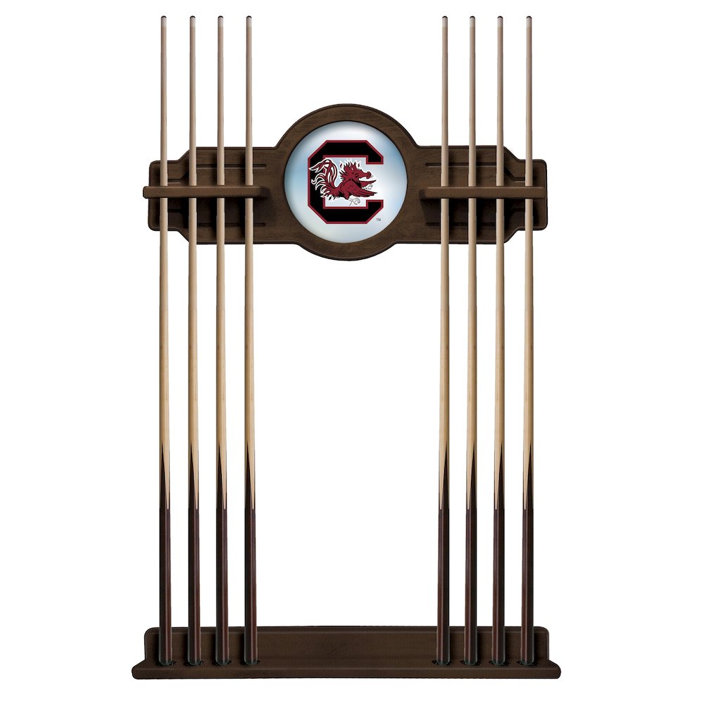South Carolina Cue Rack in Navajo Finish