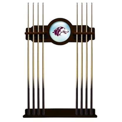Southern Illinois Cue Rack in Navajo Finish