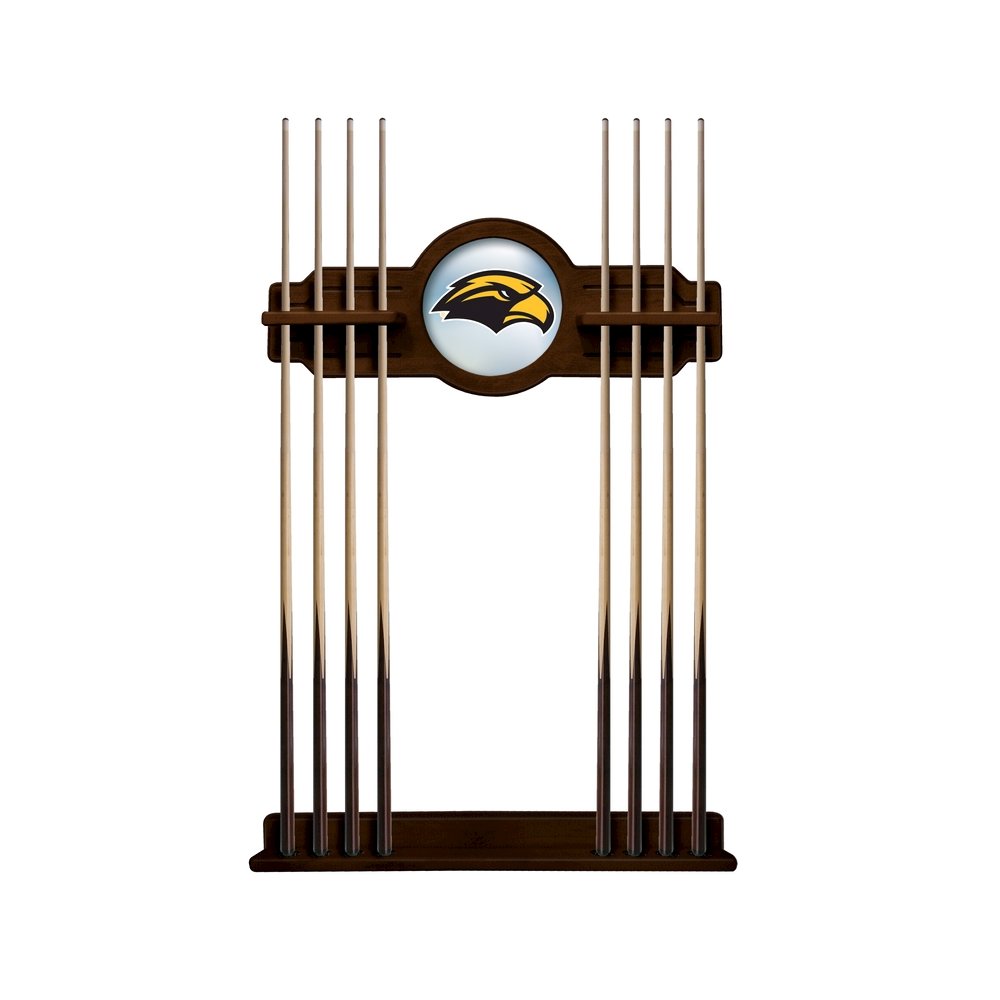 Southern Miss Cue Rack in Navajo Finish