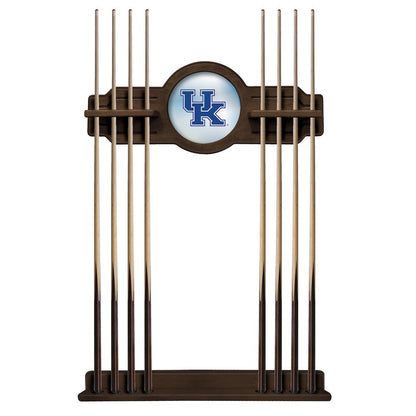 Kentucky "UK" Cue Rack in Navajo Finish