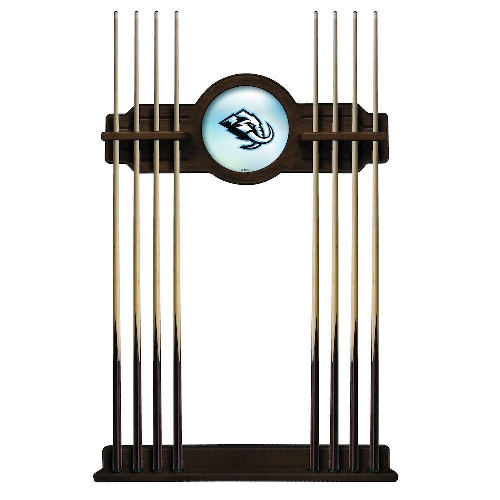 Utah Mammoth Solid Wood Cue Rack with a Navajo Finish