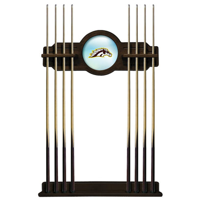 Western Michigan Cue Rack in Navajo Finish