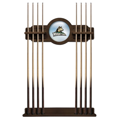 Wright State Cue Rack in Navajo Finish