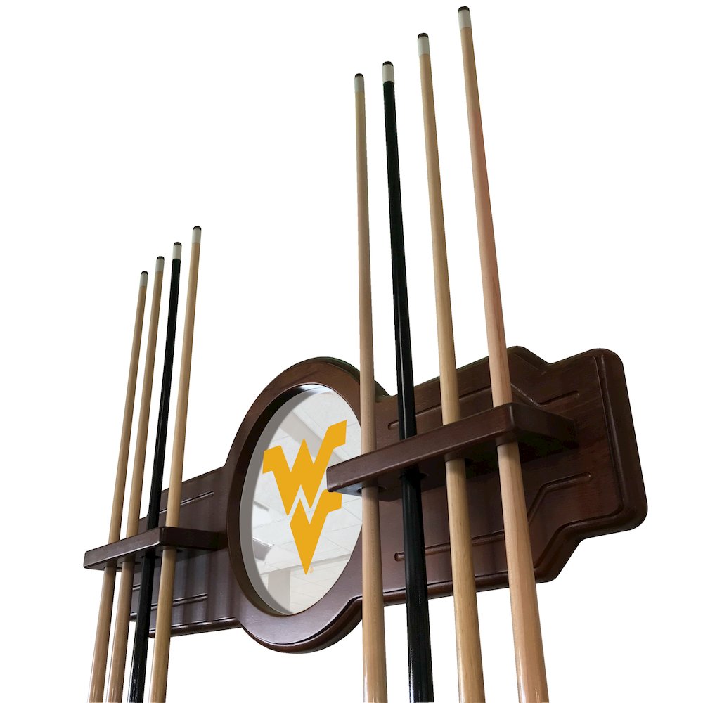 West Virginia Cue Rack in Black Finish