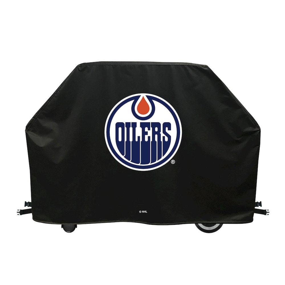 60" Edmonton Oilers Grill Cover by Covers by HBS