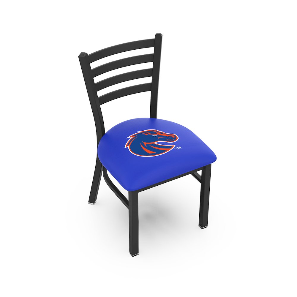 L00418 Boise State 18" Chair with Black Wrinkle Finish