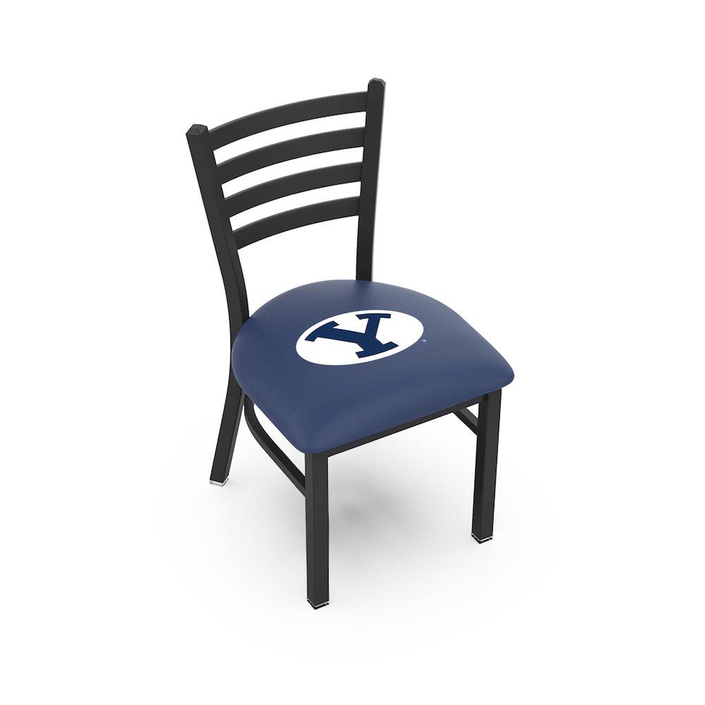 L00418 Brigham Young 18" Chair with Black Wrinkle Finish