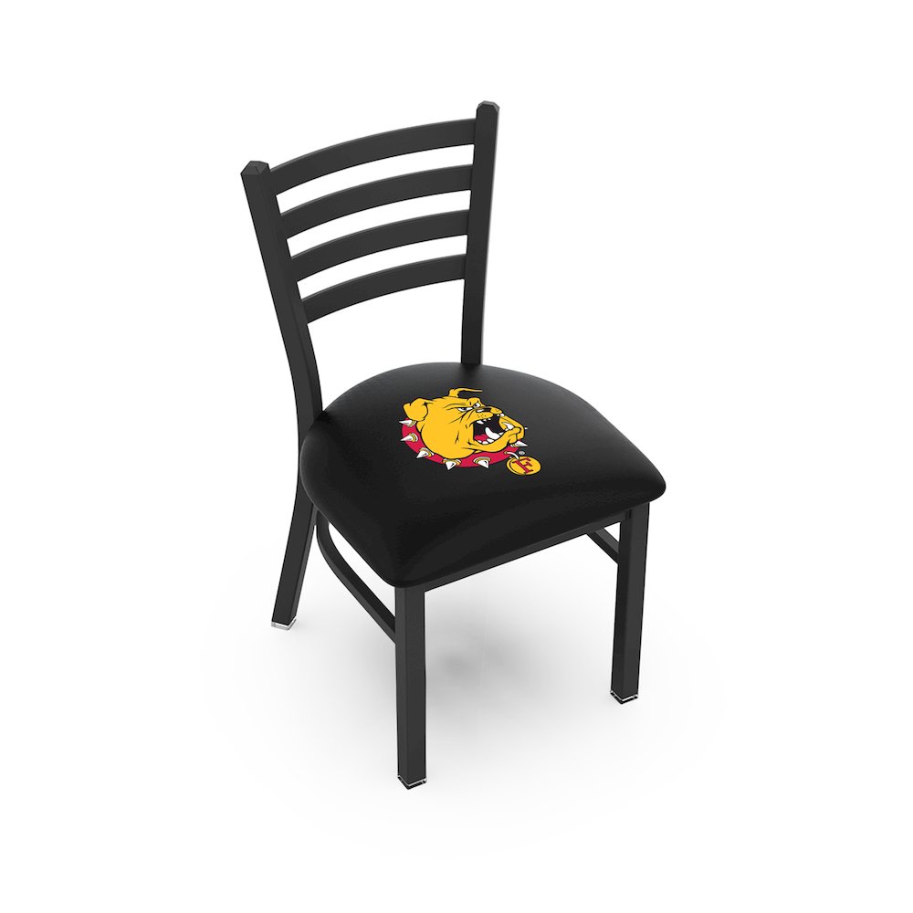 L00418 Ferris State 18" Chair with Black Wrinkle Finish