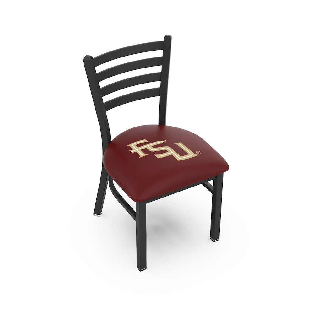 L00418 Florida State (Script) 18" Chair with Black Wrinkle Finish