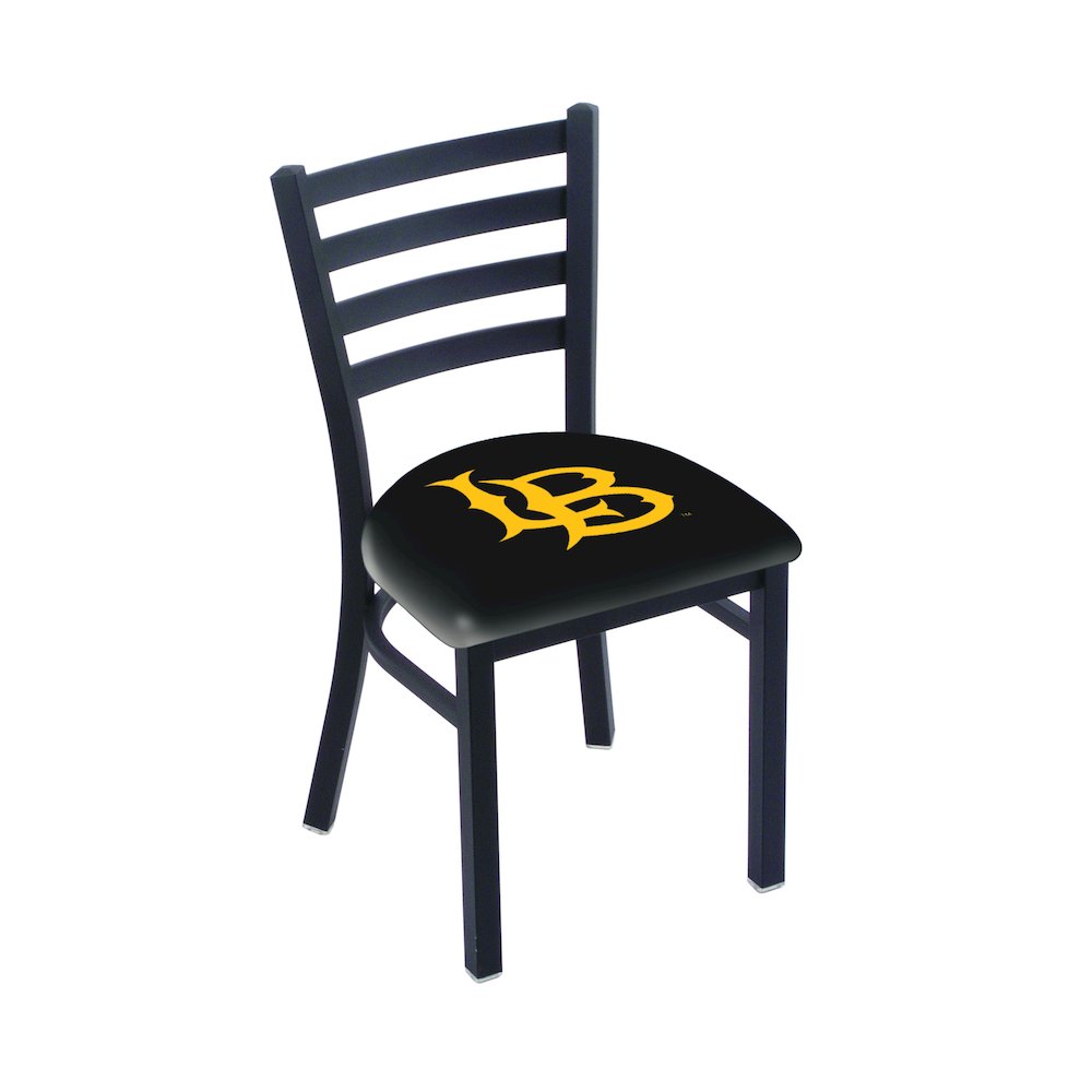 L00418 Long Beach State University 18" Chair with Black Wrinkle Finish