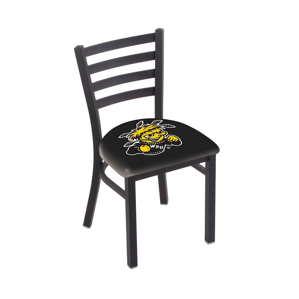 L00418 Wichita State 18" Chair with Black Wrinkle Finish