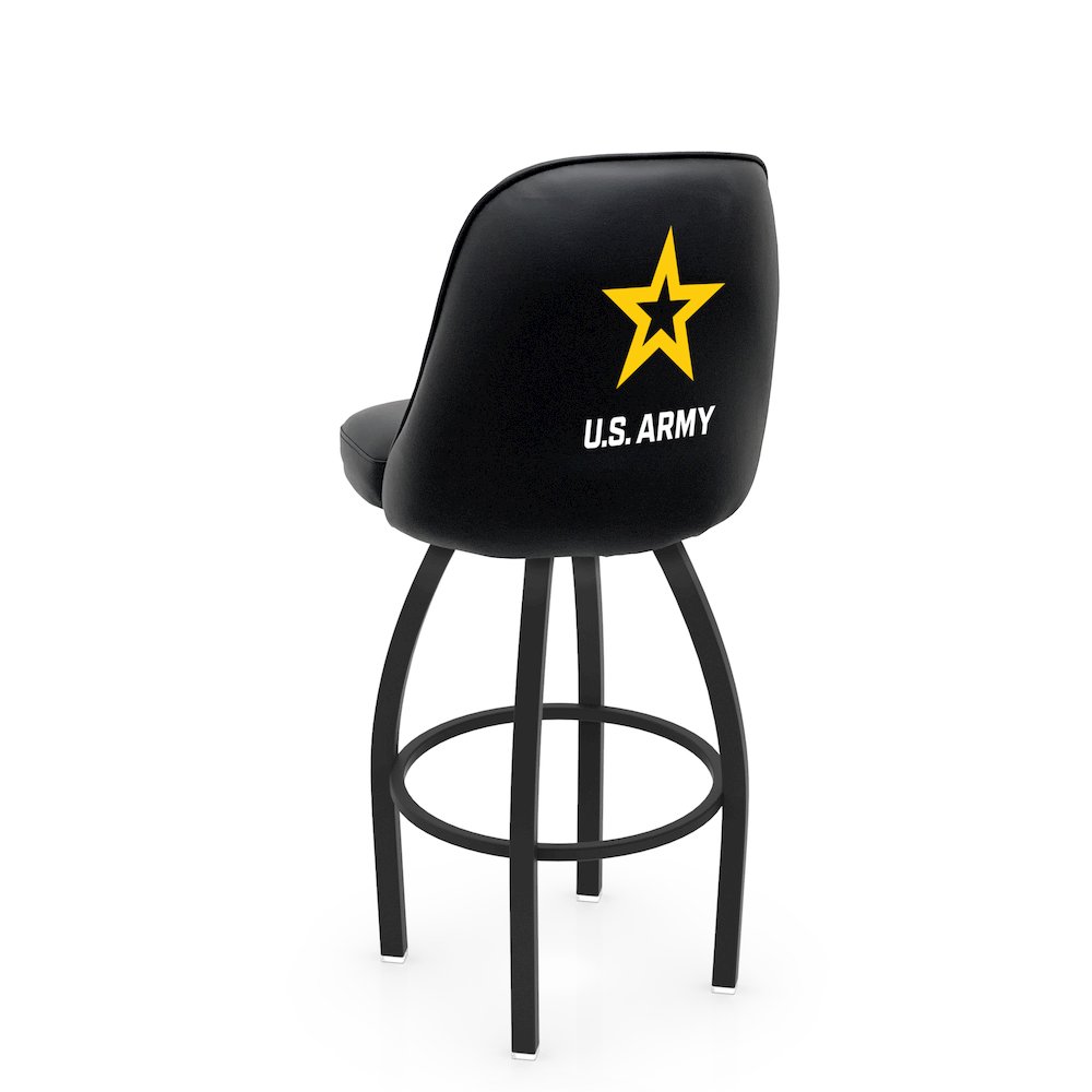 Logo Grizzly U.S. Army Swivel Counter Stool
