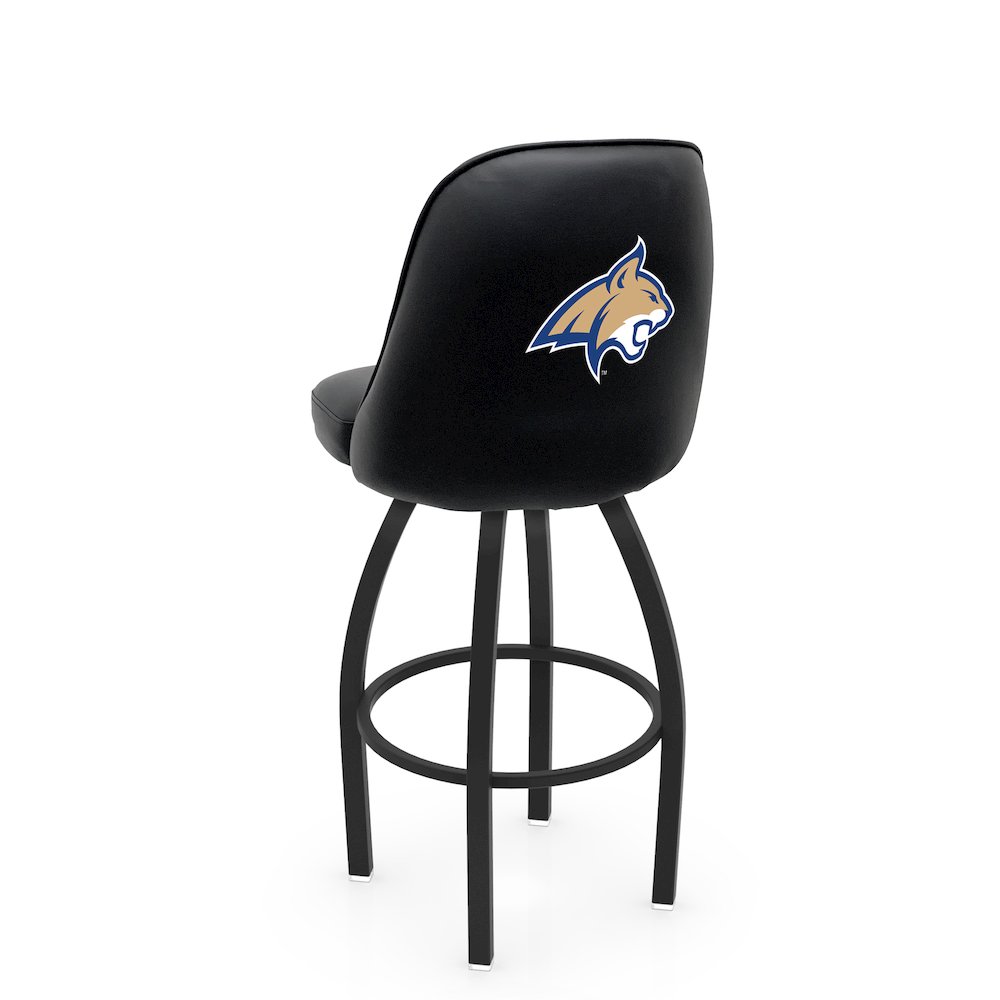 Logo Grizzly Montana State Swivel Counter Stool