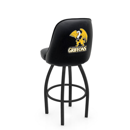 Logo Grizzly Missouri Western State Swivel Counter Stool