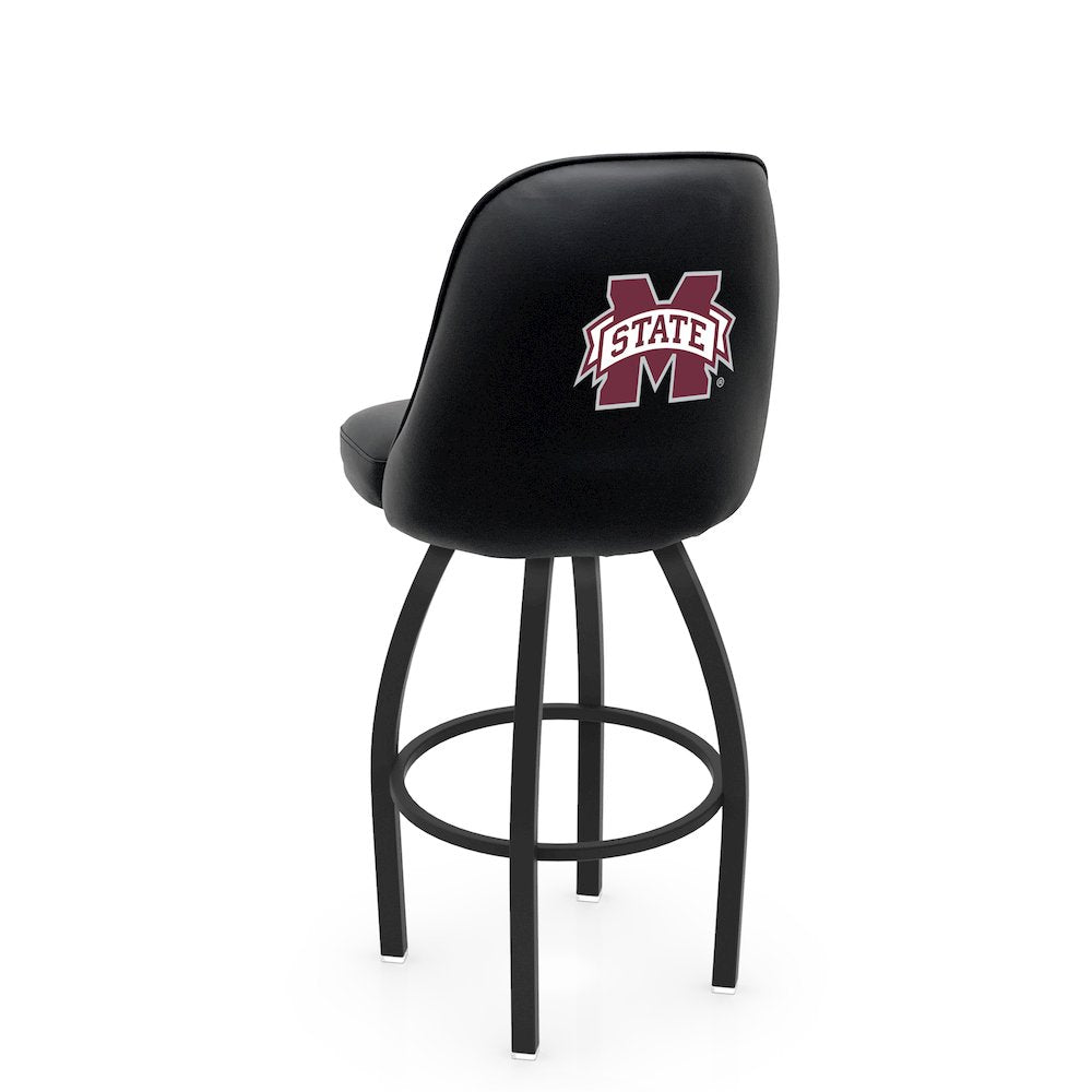 Logo Grizzly Mississippi State Swivel Counter Stool