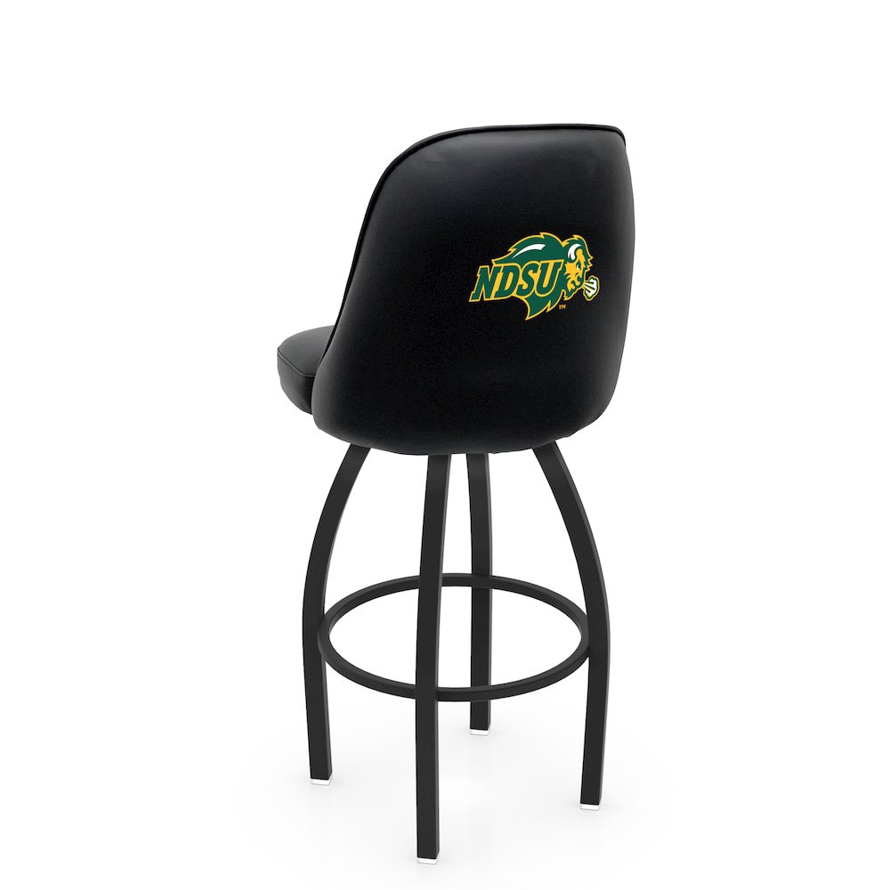 Logo Grizzly North Dakota State Swivel Counter Stool